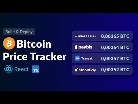 Build Bitcoin Price Tracker with React.js, Typescript and AirCode.io