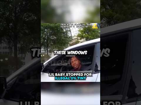 Lil Baby Stopped For ILLEGAL Tint 🤯