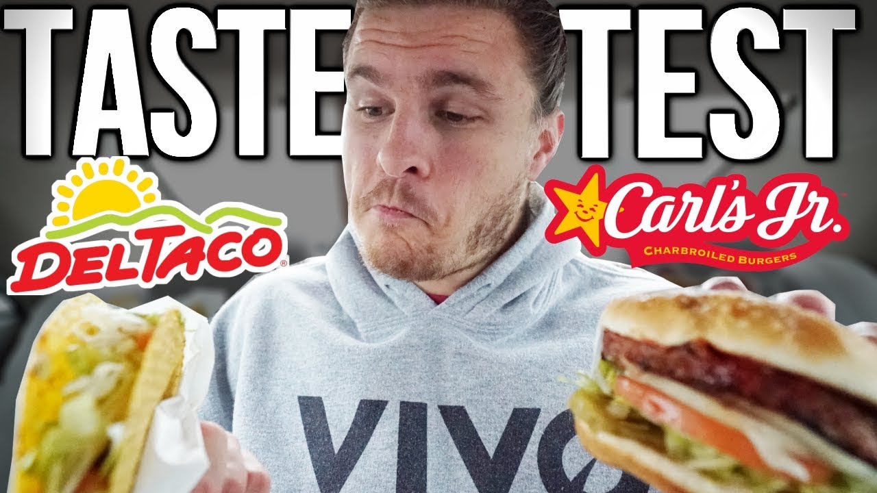 TRYING CARLS JR & DEL TACO NEW VEGAN ITEMS! (BEYOND MEAT)