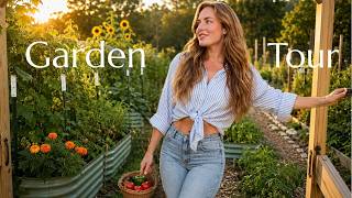 HUGE Summer Harvest & Full Garden Tour! 🍅🌻