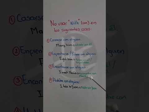 ¿Cómo usar verbos como #Marry #Fight y #Meet en inglés correctamente?