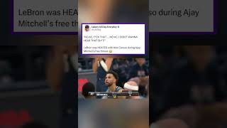 LeBron was PISSED at Alex Caruso 😳