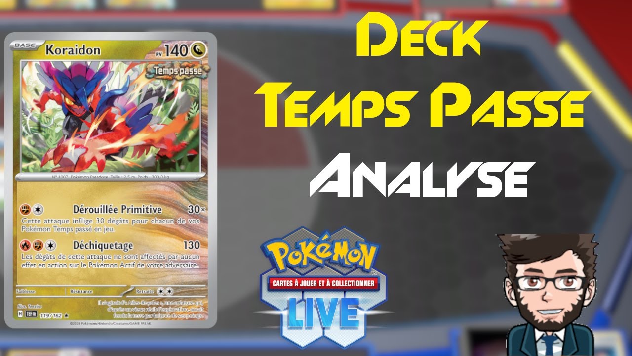 COMMENT ENTRER POST-ROTATION 2024 ? - Analyse #148 du deck Koraidon Temps Passé sur Pokémon TCG Live