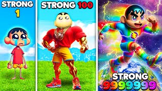 😂Weakest to Strongest SHINCHAN in GTA 5!