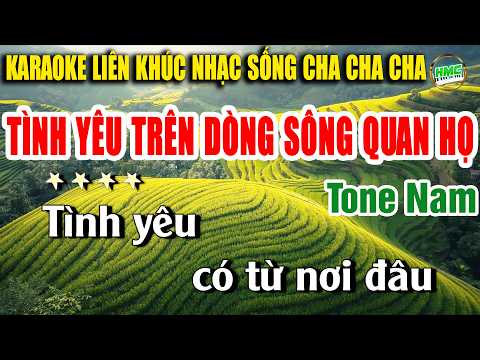Karaoke Liên Khúc Nhạc Sống Trữ Tình Quê Hương Tone Nam Hay Nhất – DỄ HÁT NHẤT