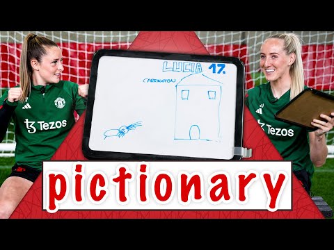 Manchester United Women Take On Pictionary! 🖼️