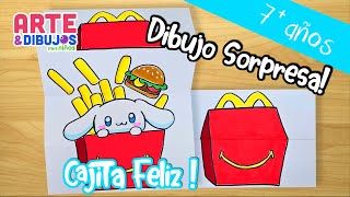 Como dibujar a CINNAMOROLL | CAJITA FELIZ | DIBUJO SORPRESA  |   Arte y Dibujos para Niños