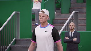 TIEBREAK - Update 1.0.2185 - Holger Rune vs Andrey Rublev - Early Access - PC Gameplay