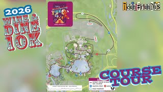 2026 runDisney Wine and Dine 10K Course Flyover