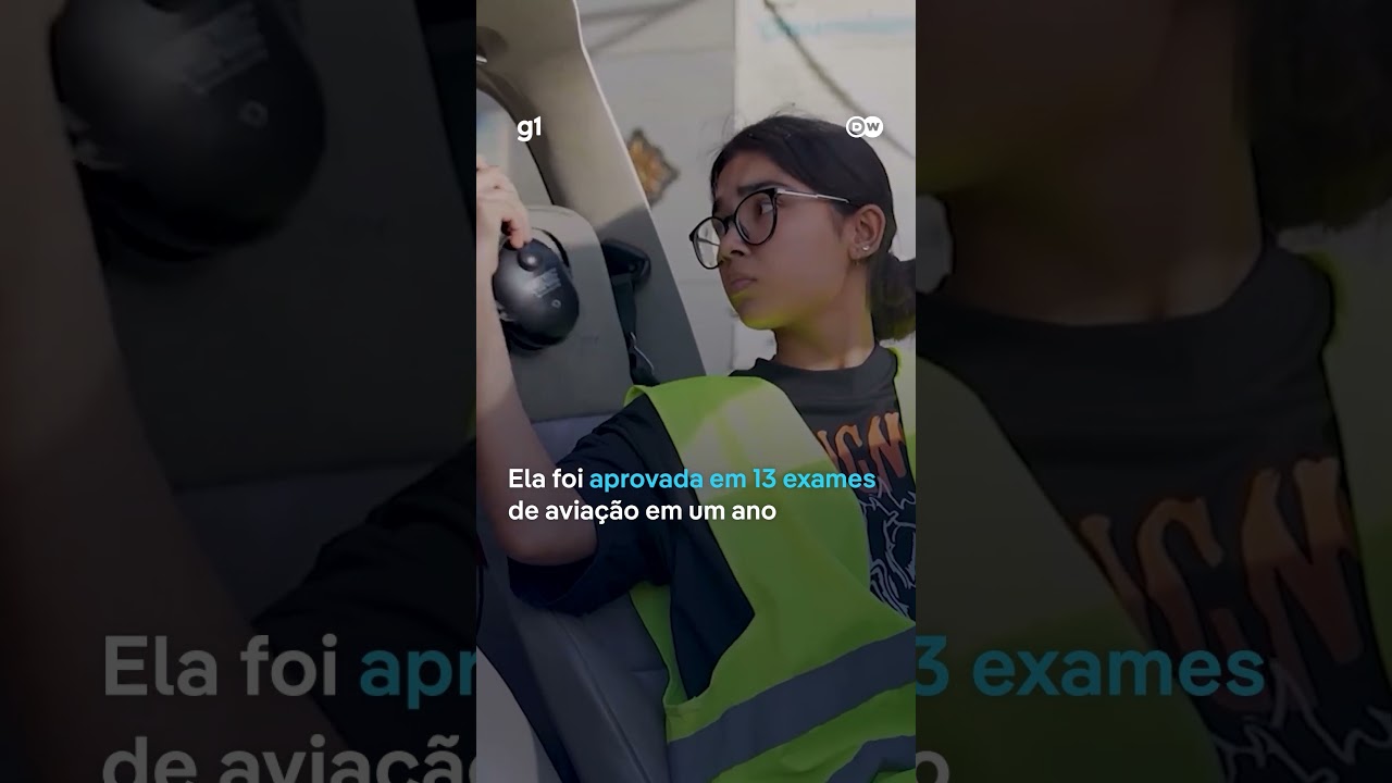 Pilota desde os 18 anos, jovem quer voar ainda mais alto no Paquistão #shorts