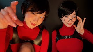 ASMR 자, 이제 누가 보스지? 😎😈 Boss's Order! Ada Wong Roleplay (Head Massage, Leather Gloves, Heart beat )