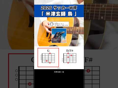 サッカーワールドカップ日本代表テーマ…『米津玄師：烏』