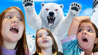 ESCAPE the NORTH POLE!! a Polar Bear attack in Roblox! can Adley Niko & Navey save Santa & Christmas