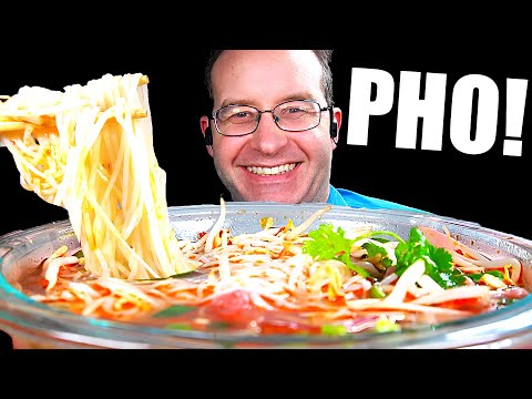 ASMR PHO MUKBANG EATING SOUNDS