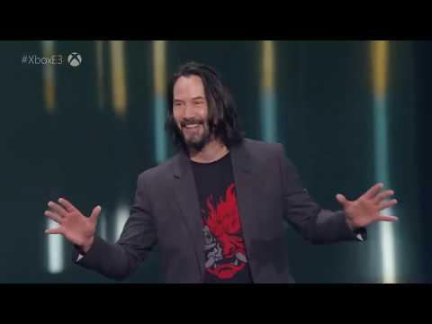 Keanu Reeves anuncia Cyberpunk 2077 na #XboxE3 - E3 2019