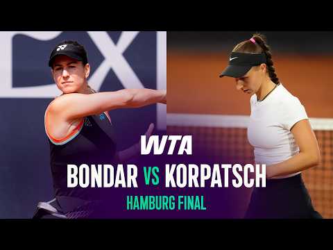 Anna Bondar vs. Tamara Korpatsch | 2026 Hamburg Final | WTA Match Highlights