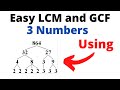 Finding GCF and LCM of Numbers