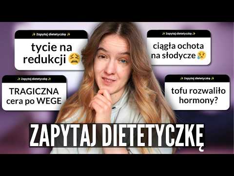 Wolny metabolizm? Dieta na hormony🍒, biohacking, 🤯szkodliwe słodziki? Koniec podjadania? Q&A