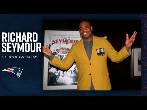 Richard Seymour elected to Pro Football Hall of Fame | New England Patriots video clip