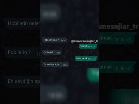 Uykucu kankanıza gönderin 😂