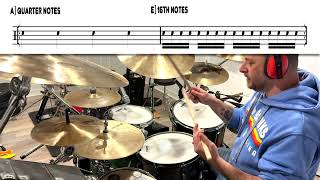 Rhythm Combinations On Drums