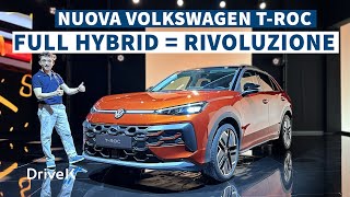 NUOVA VOLKSWAGEN T-ROC 2026 | TUTTA NUOVA e finalmente FULL HYBRID!