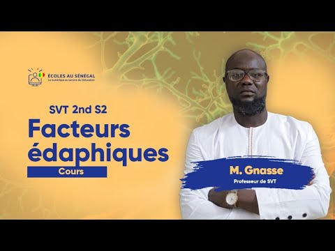 Cours - Seconde S2 - SVT: Résumé de cours sur les facteurs édaphiques / Suite 1 / M. Gnasse