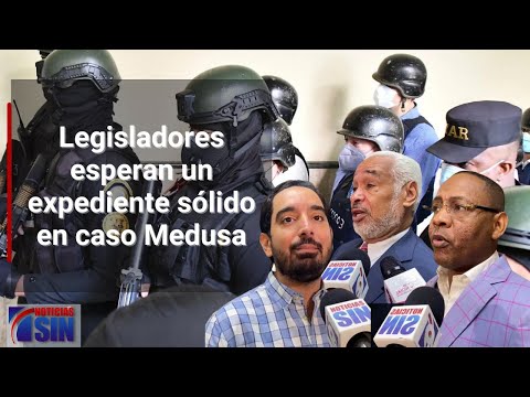 Legisladores esperan un expediente sólido en caso Medusa