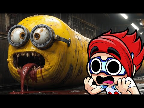 LOS MINIONS.EXE ESTÁN INFECTADOS y SON MUY ATERRADORES | Luky REACCIONA a Pow Sky Girl