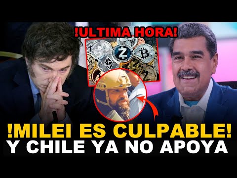 MILEI RECONOCE SU CULPA SOBRE LA ESTAFA Y CHILE NO RECONOCE A EDMUNDO!