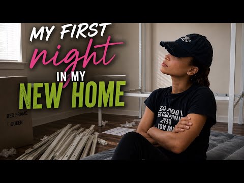 Did I Make the Right Move? 🏡 | My First Night in My New Home VIDEO 33