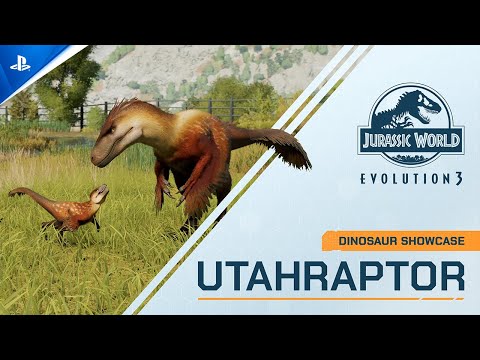 Jurassic World Evolution 3 - Utahraptor Dinosaur Showcase | PS5 Games