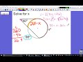 Exterior Angles and Arc Relationships
