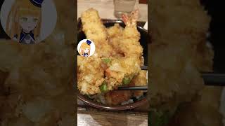 【東急電鉄青葉台駅の座り食いそば屋】しぶそばで天丼セットを食す！【鉄道系VTuberやちよかずさ #shorts】