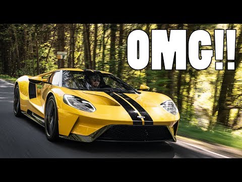 MY INCREDIBLE FIRST DRIVE OF THE NEW FORD GT!!