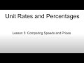 Unit Rates and Price Comparisons