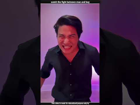 watch the fight between man and boy