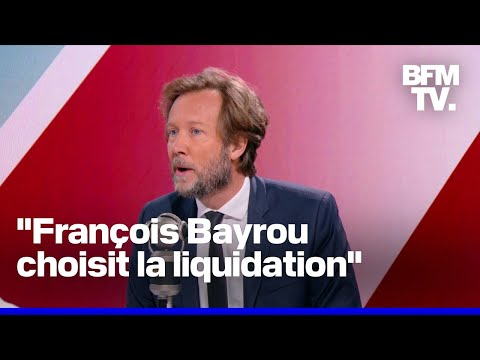 Vote de confiance, 10 septembre...L'interview de Boris Vallaud (PS) en intégralité