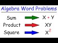 Solving Algebraic Equations and Expressions