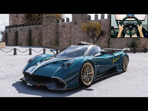 Pagani Huayra R 2021 - Forza Horizon 5 | Simagic Alpha Ultimate gameplay