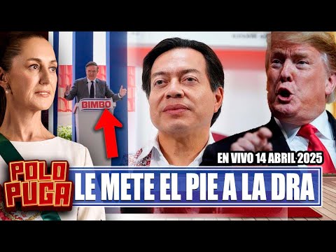 LUNES URGENTE, MARIO DELGADO Y EBRARD LE METEN EL PIE A LA PRESIDENTA, TRUMP SALVA A APPLE
