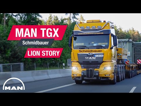 MAN Lion Story – Schwertransporte Schmidbauer​​