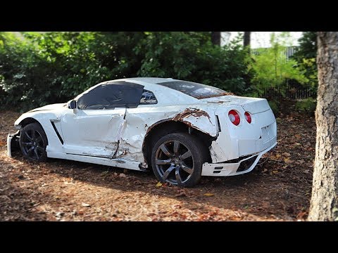 I Bought a REALLY TOTALED Nissan GT-R from a Salvage Auction & I'm going to Rebuild It!