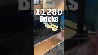 The 11,000 brick milestone I almost gave up on #satisfying