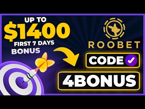 ROOBET PROMO CODE 4BONUS —  Get Up To $1400 in 7 Days After First Deposit (Roobet New Code 2025)