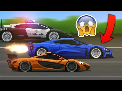 Pixel Car Racer - NEW Zenvo VS. *SUPERCAR* Cops?!