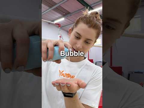 Trying Bubble Cleanser for better grip👀😳