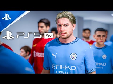 FC 25 - Liverpool vs Manchester City | PS5 PRO Gameplay [4K HDR]