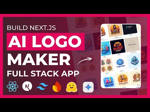 Build an AI Logo Maker with Next.js, React, Gemini API & Hugging Face