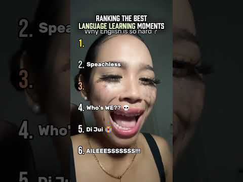 Ranking THE BEST Learning Languages Moments #shorts #learning #funny #fail